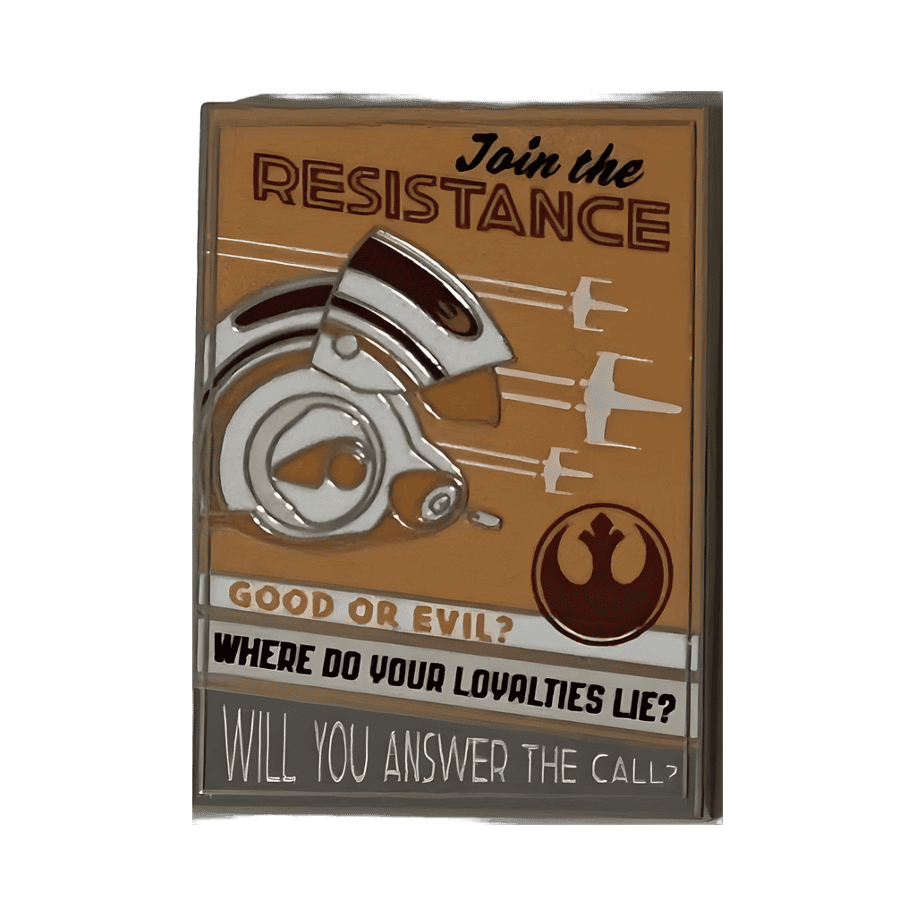 Star Wars Join the Resistance Disney pin