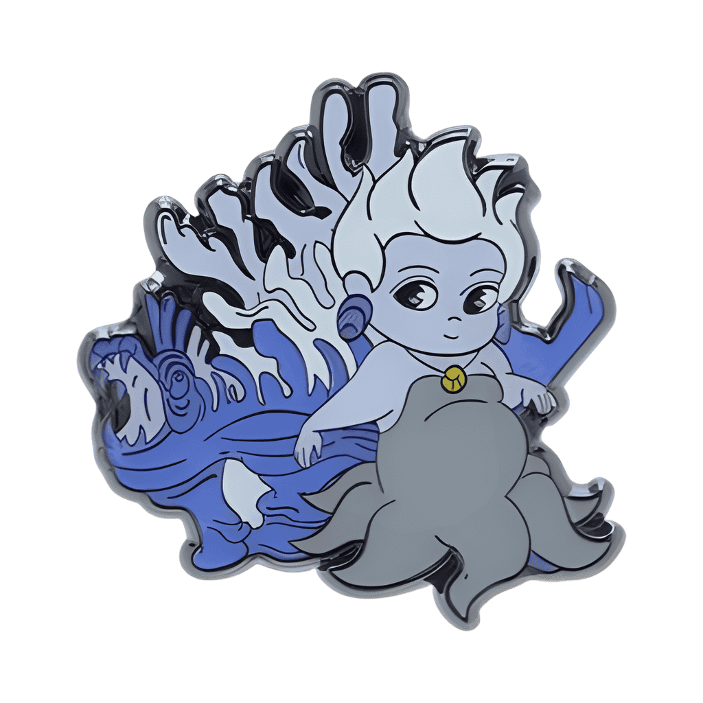 Ursula and Lair Disney pin