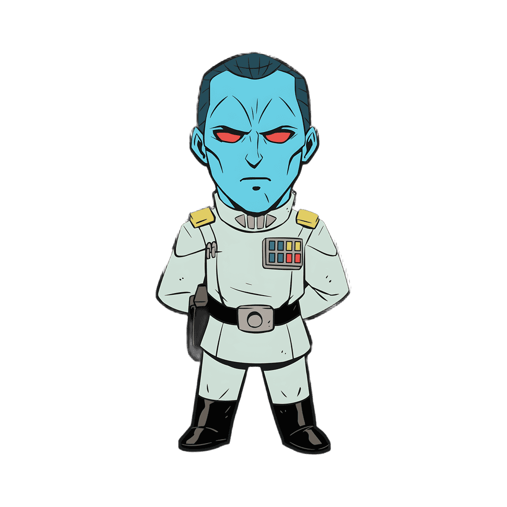 Grand Admiral Thrawn Disney pin