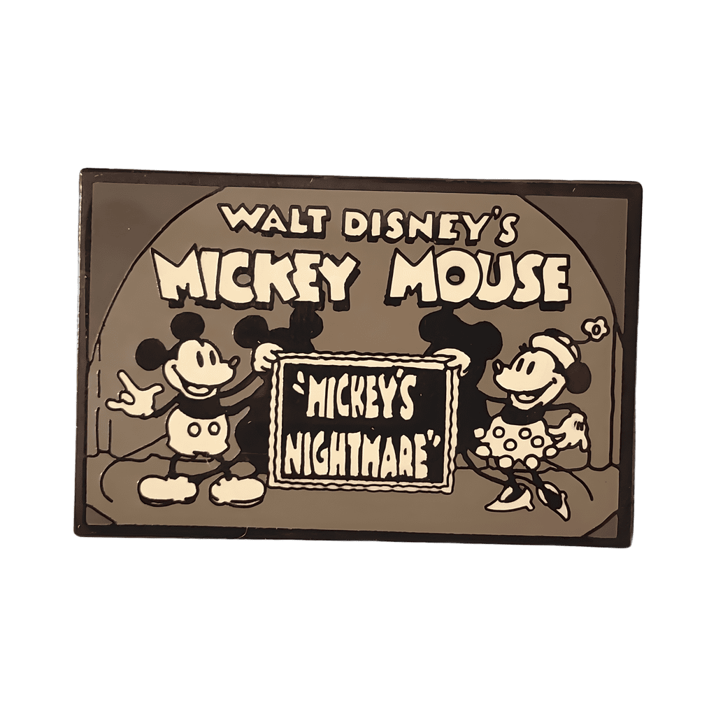 "Mickey's Nightmare" Logo Pin Disney pin