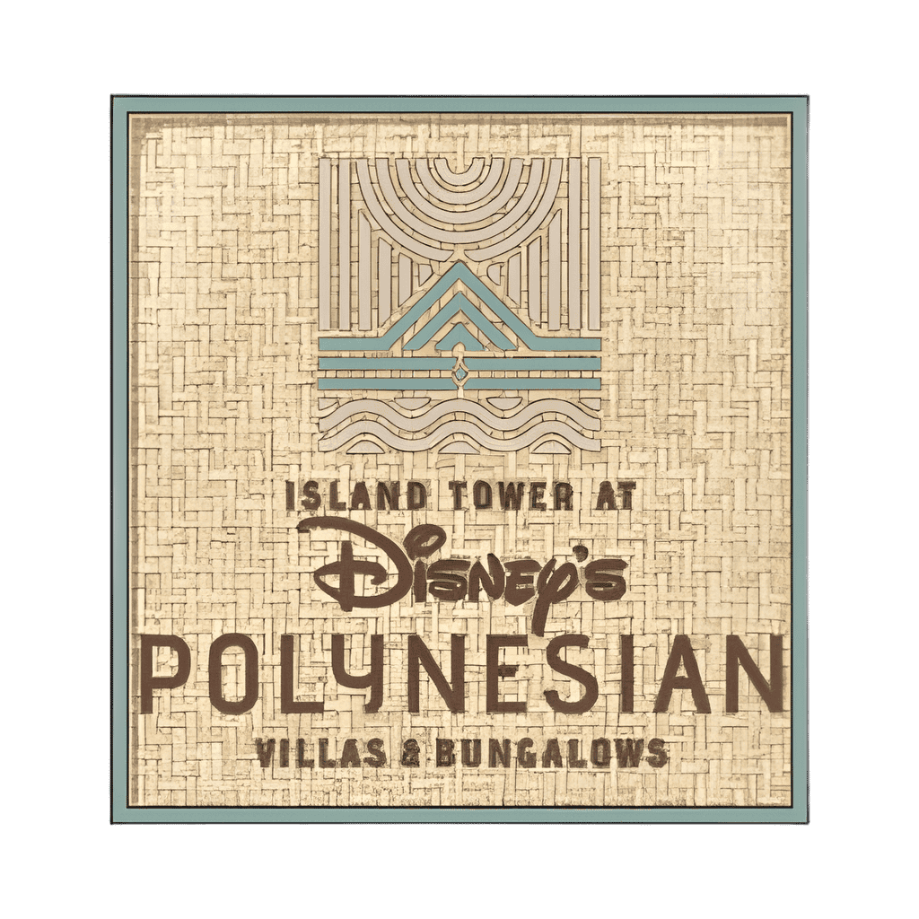 Island Tower at Polynesian Villas and Bungalows - Grand Opening Disney pin