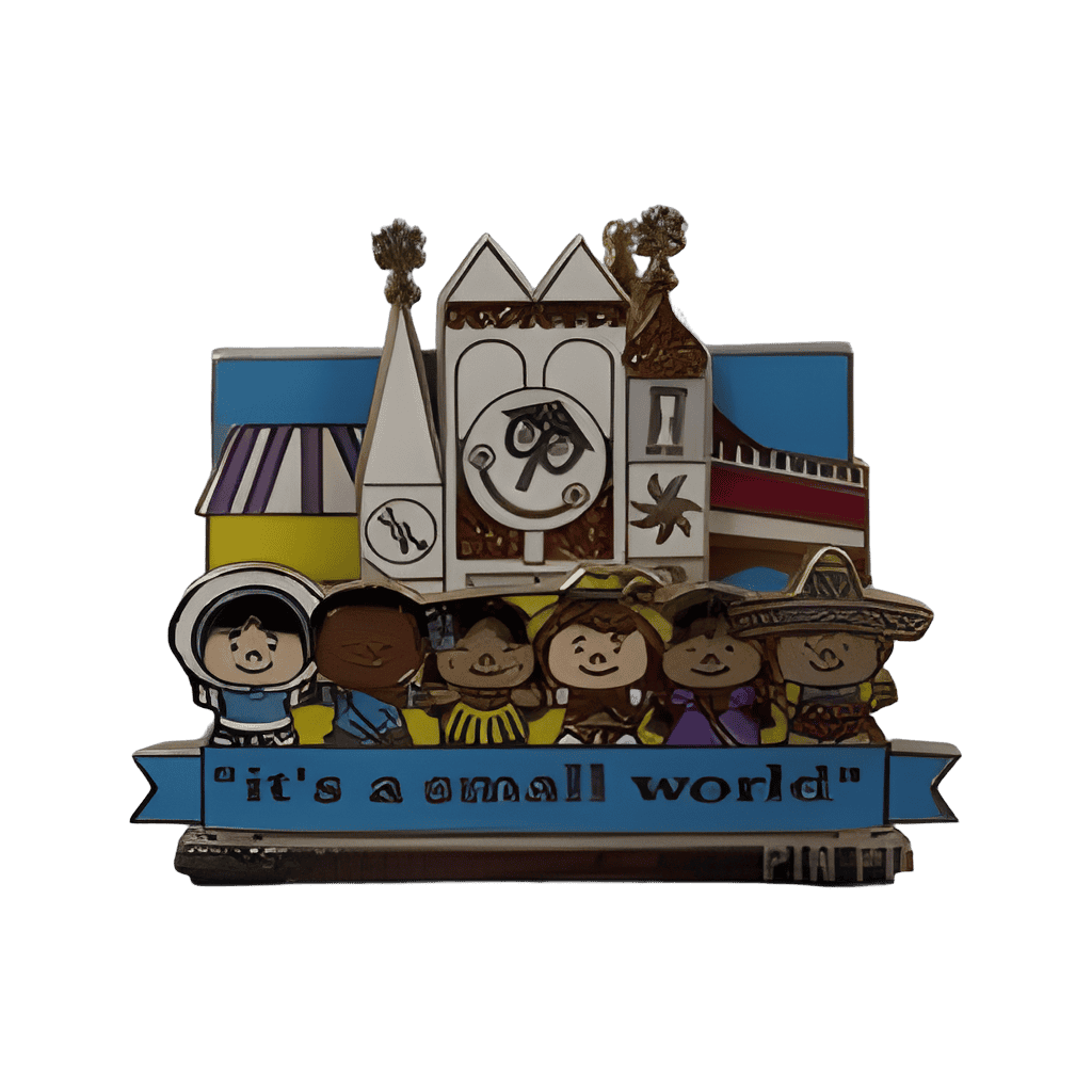"it’s a small world" Disney pin