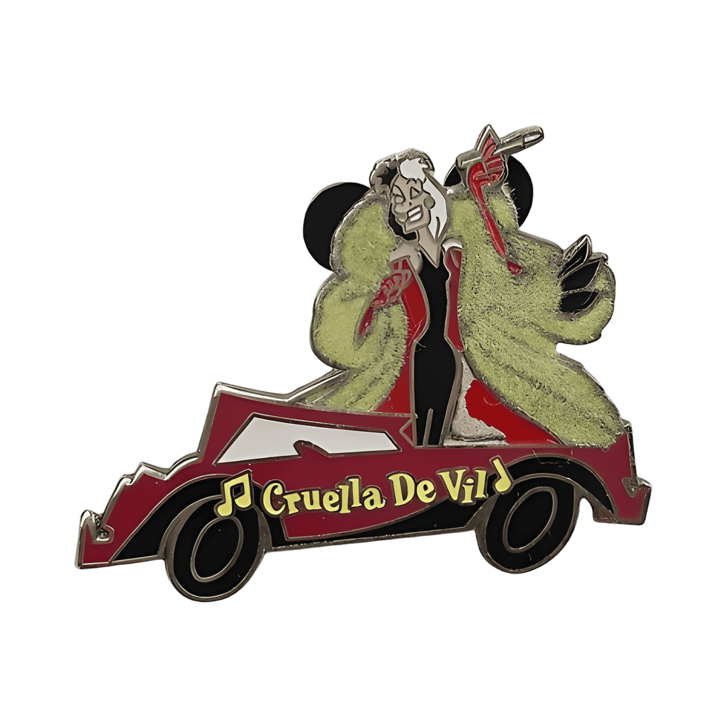 Cruella De Vil Disney pin