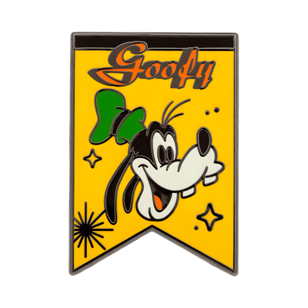 Mickey and Friends Banners Pin Trading Starter Set - Goofy Disney pin
