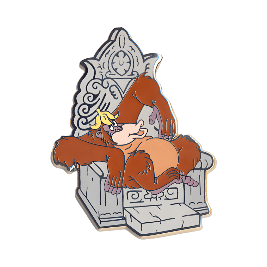 King Louie Sitting on his Throne Disney pin