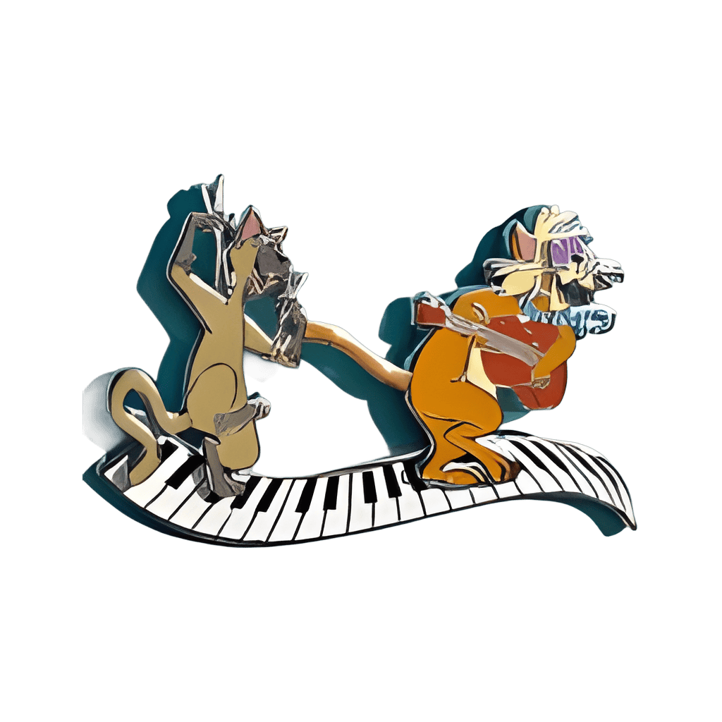 Shun Gon and Hit Cat Disney pin