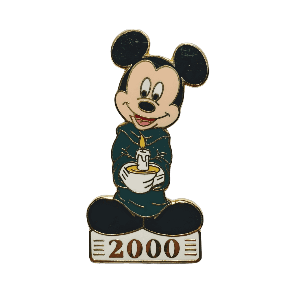 Candlelight Mickey Mouse 2000 Disney pin