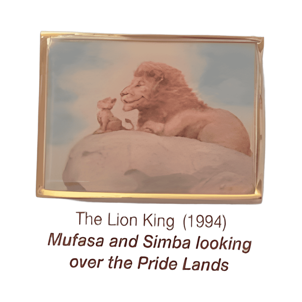 The Magic of Animation Framed Pin set - The Lion King (1994) Disney pin