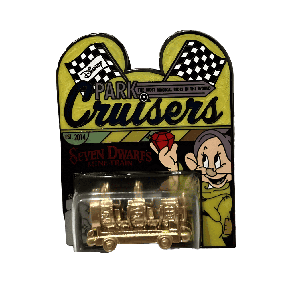 Seven Dwarfs Mine Train Disney pin