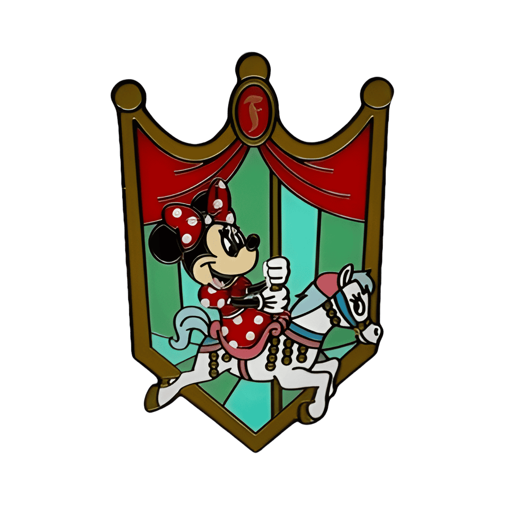 Minnie on King Arthur Carousel Disney pin