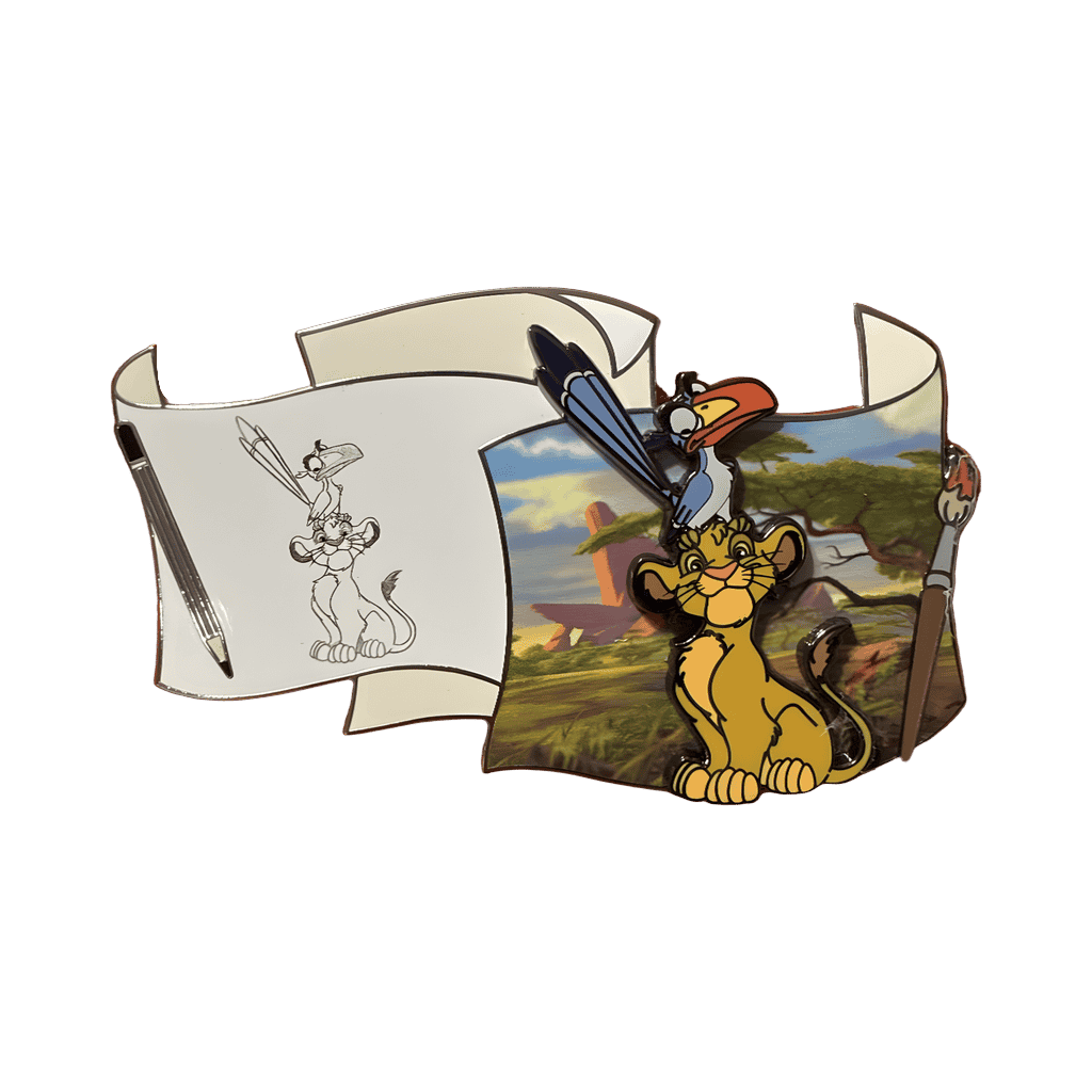 Simba Disney pin