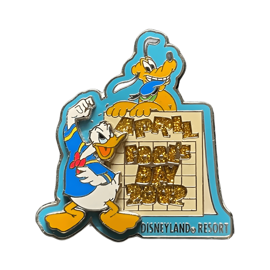 April Fool's Day 2002 - Donald and Pluto Disney pin