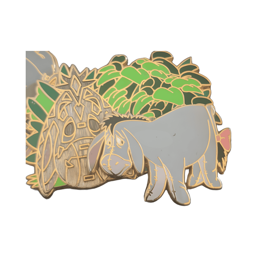 Eeyore Tiki Mask Disney pin