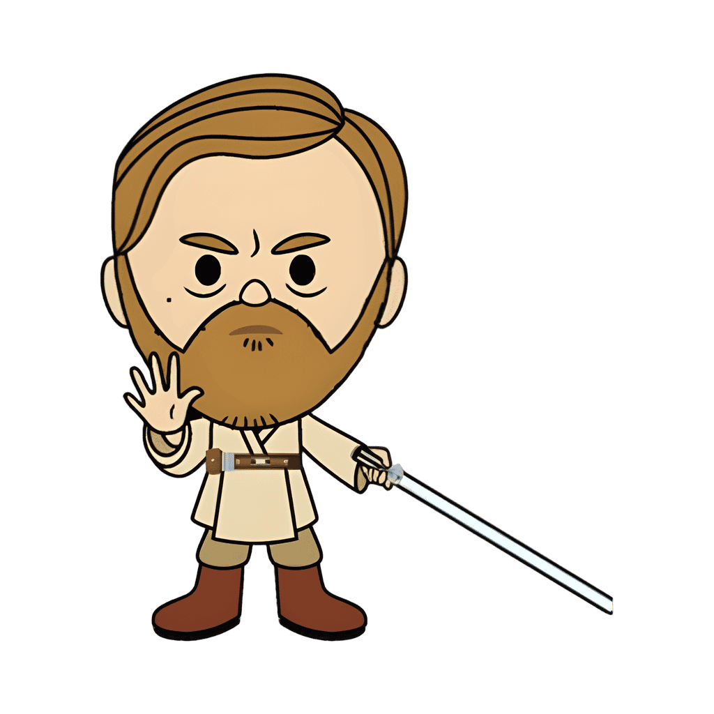 Road to Celebration: Revenge of the Sith Set — Obi Wan Kenobi Disney pin