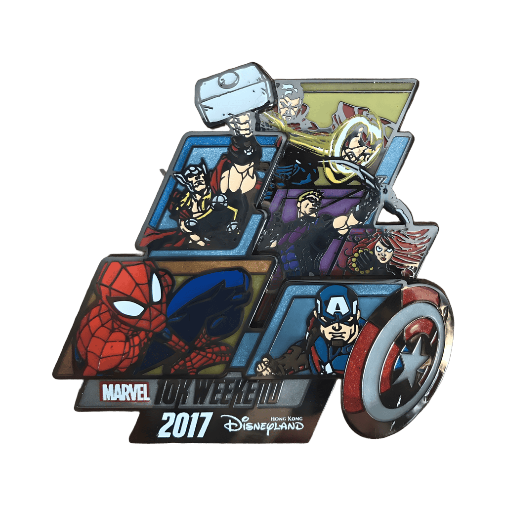 Marvel 10K Weekend Jumbo Disney pin