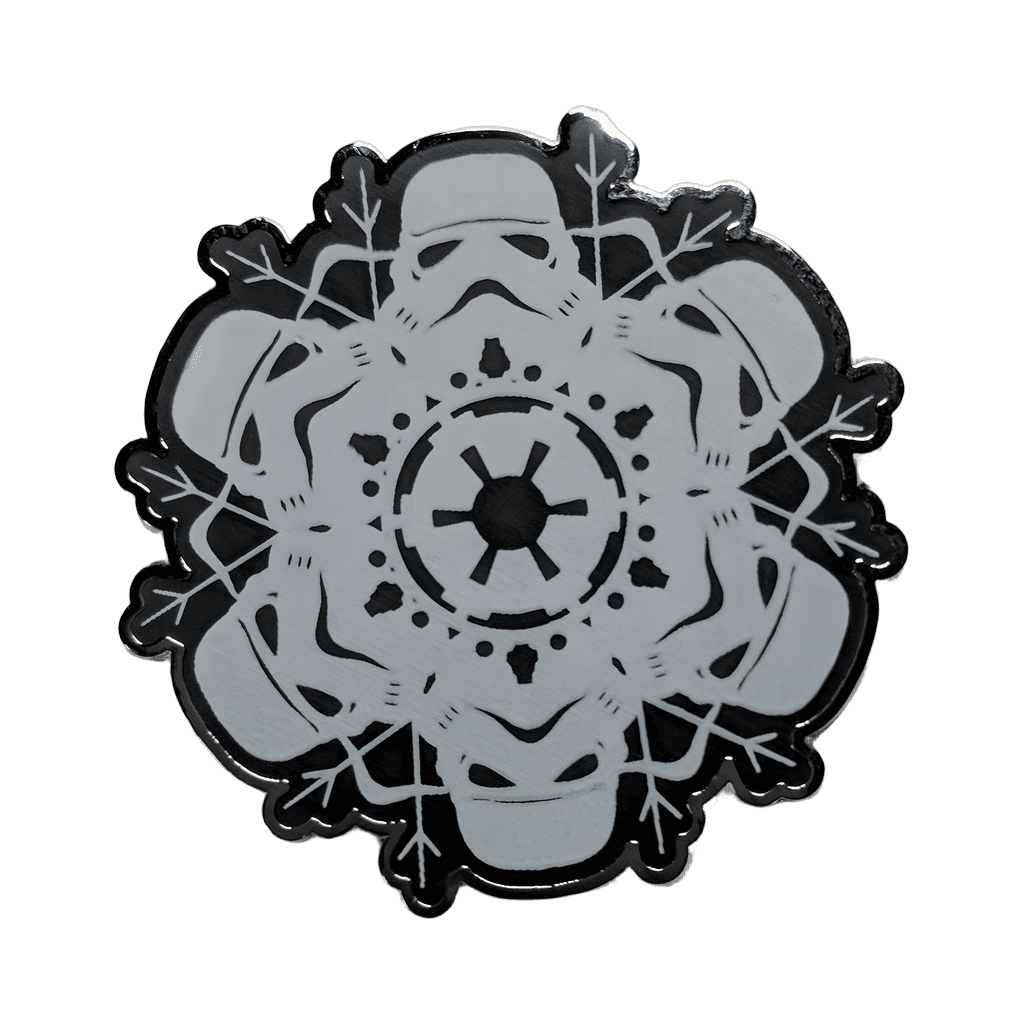 Stormtrooper Snowflake Disney pin