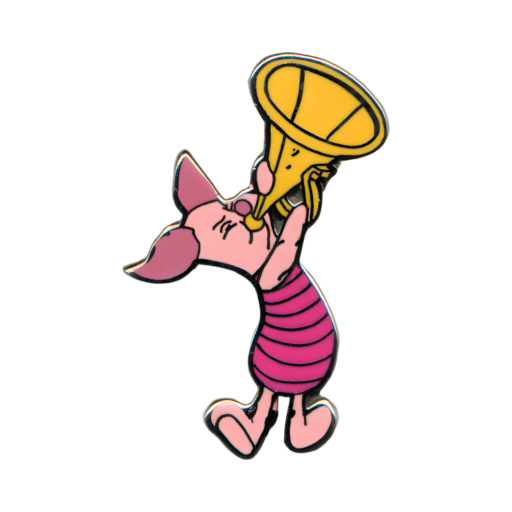 Piglet Playing the Horn Disney pin