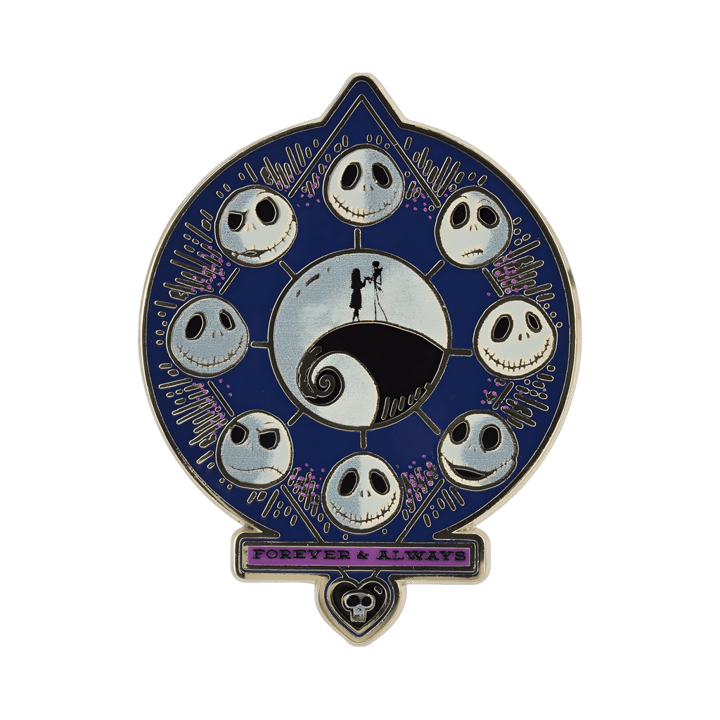 Jack Skellington Forever and Always Disney pin