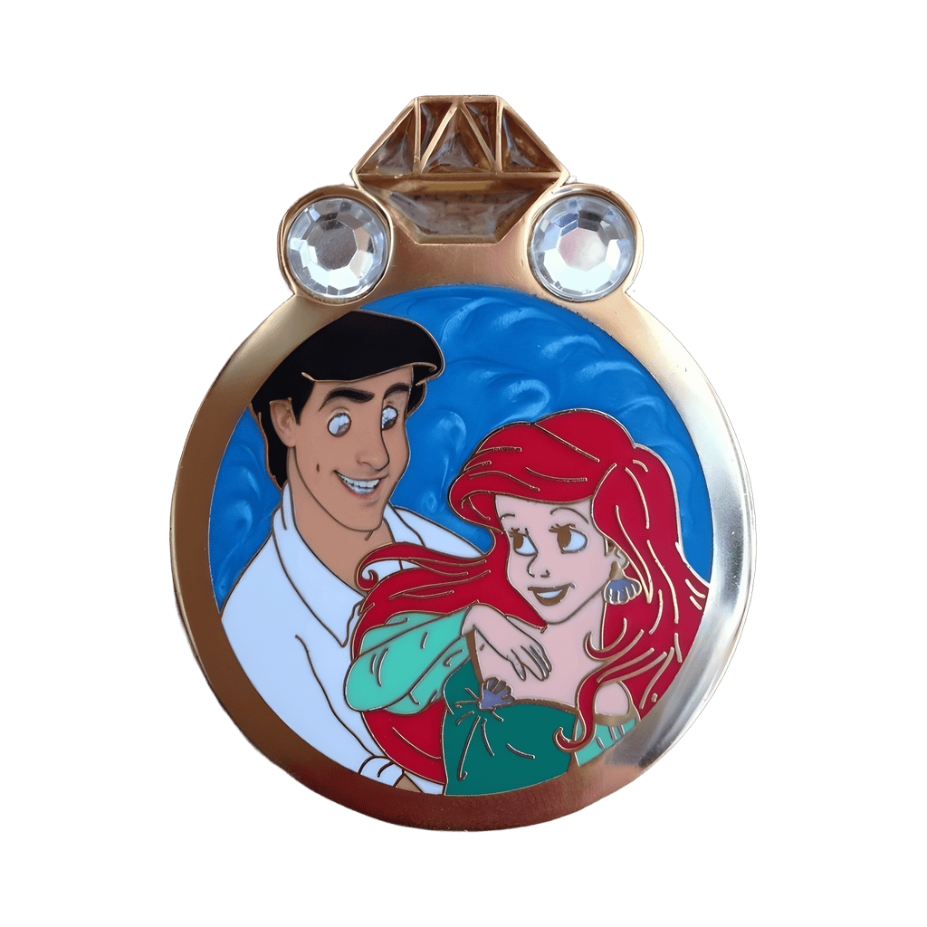 Ariel and Prince Eric Disney pin