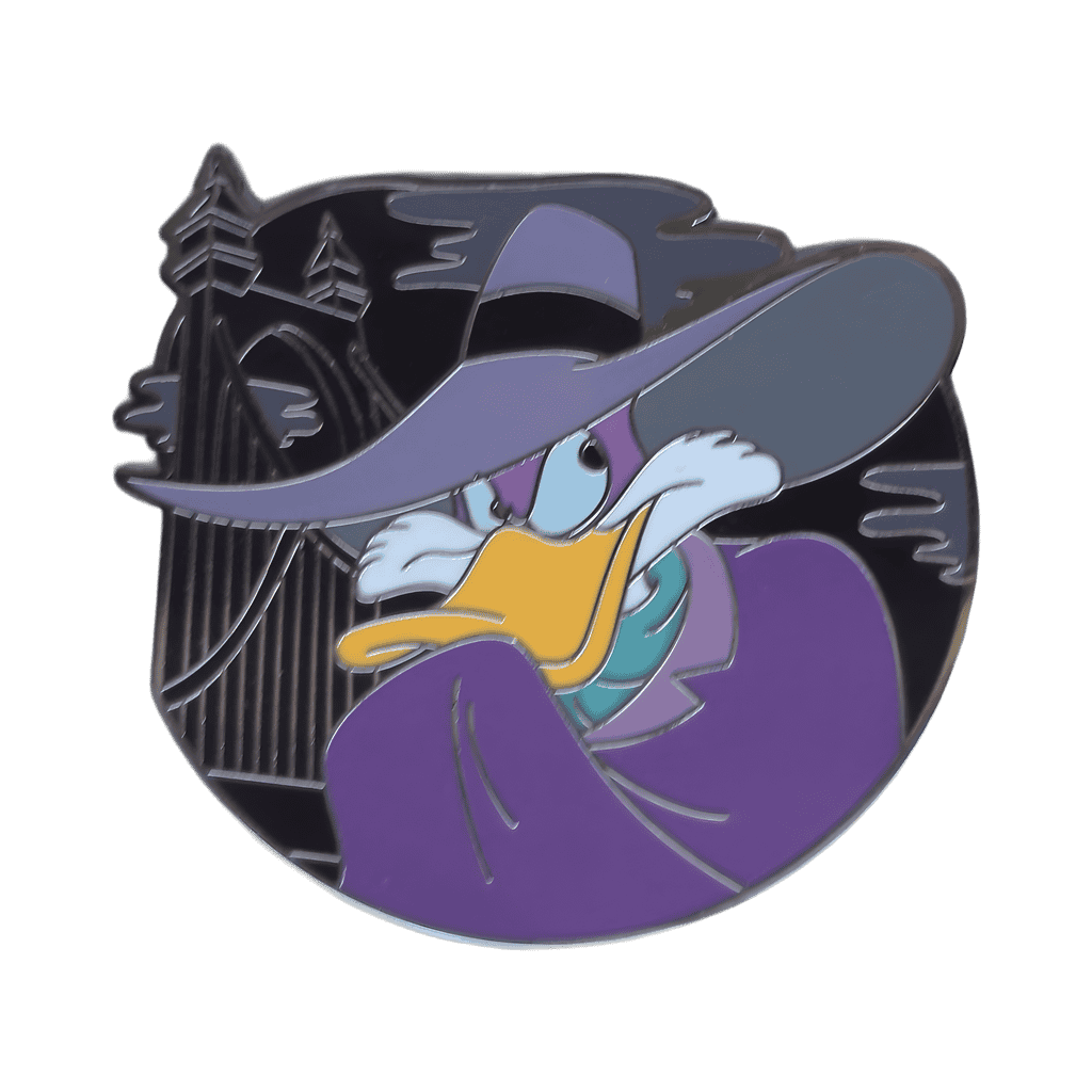 Darkwing Duck in St. Canard Disney pin