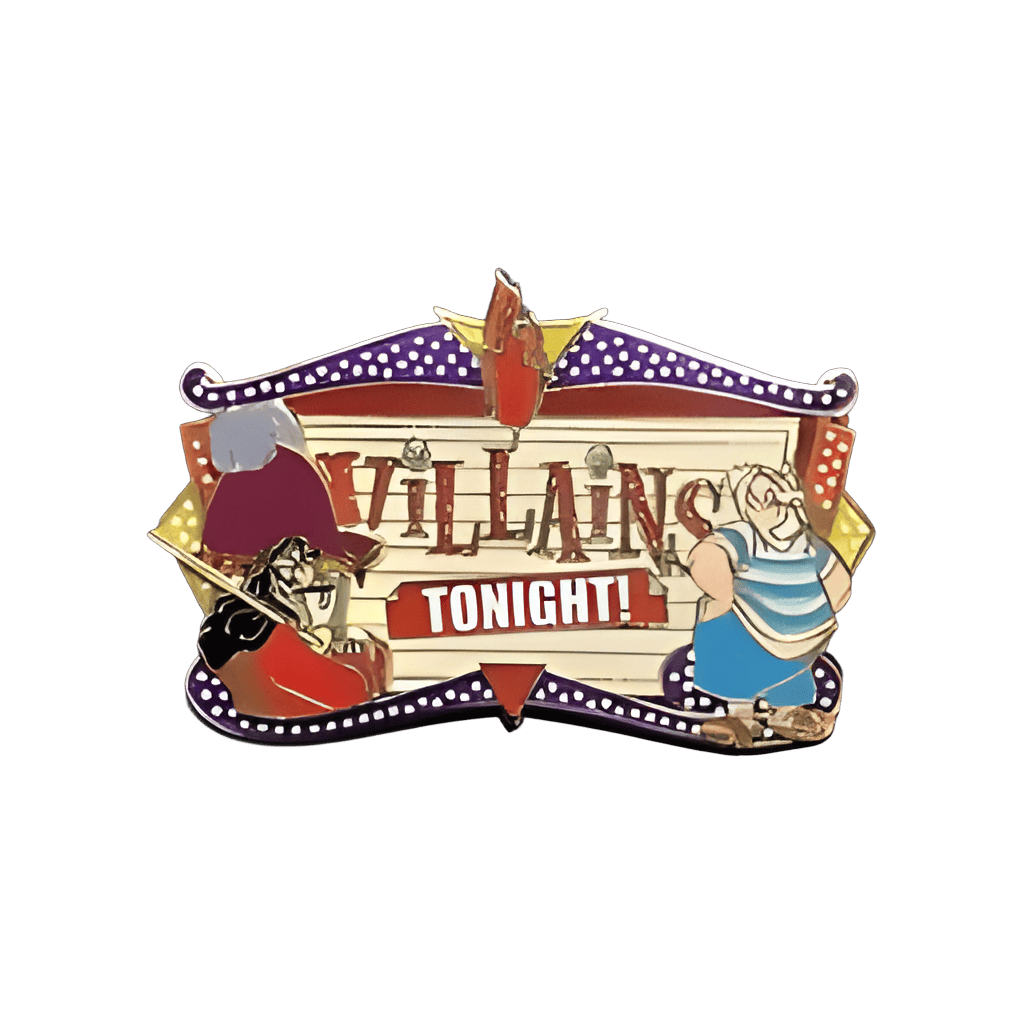 Hook and Smee Disney pin