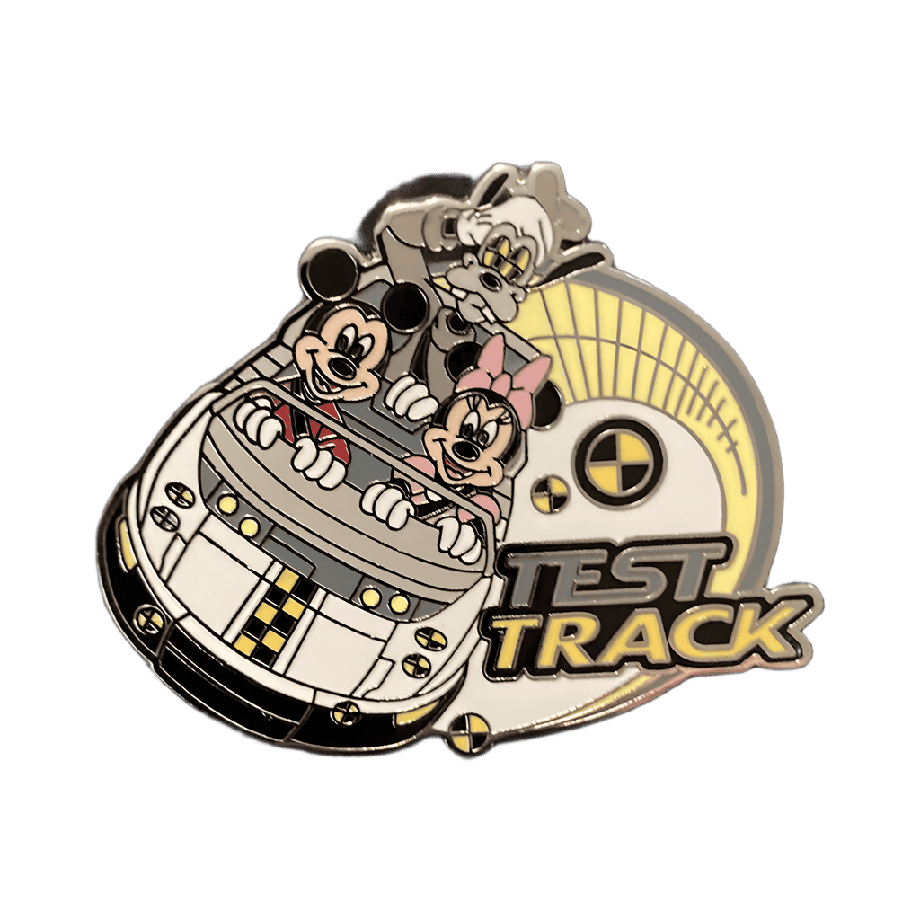 Test Track 1.0 Disney pin