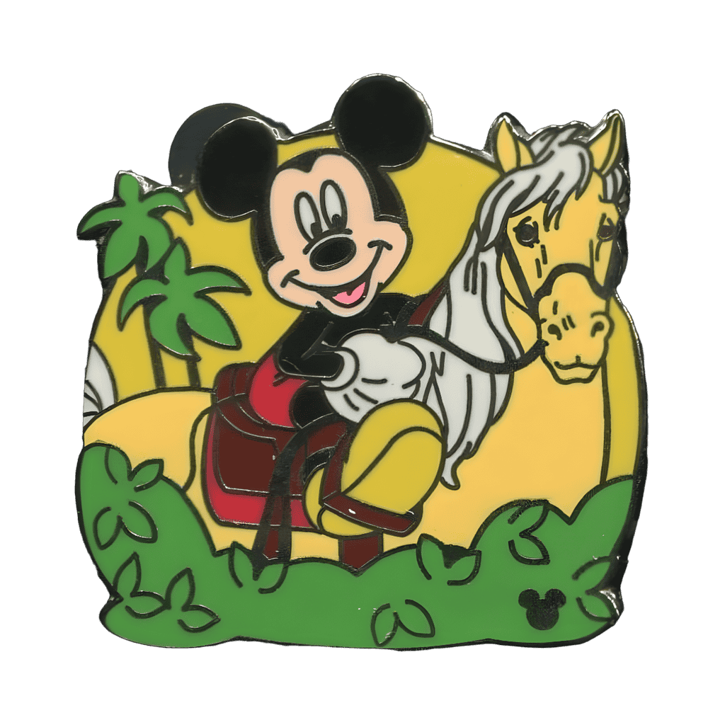 Mickey on Horseback Disney pin
