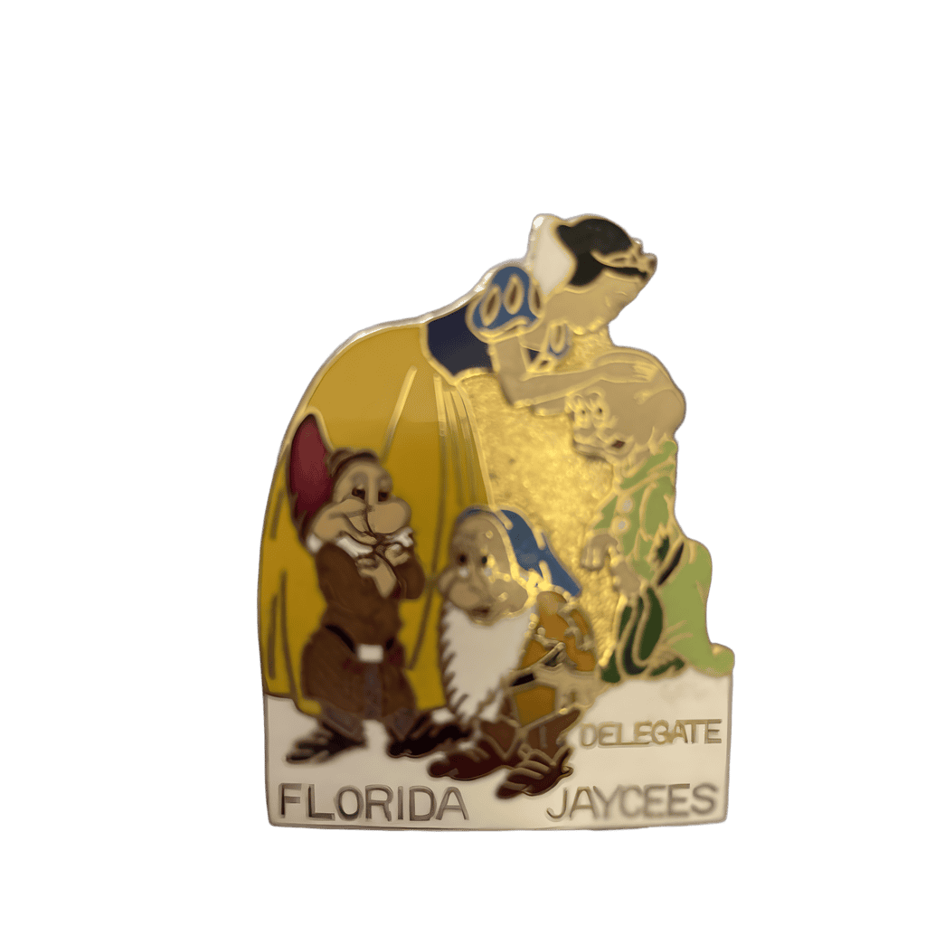 Snow White, Dopey, Bashful and Happy Disney pin