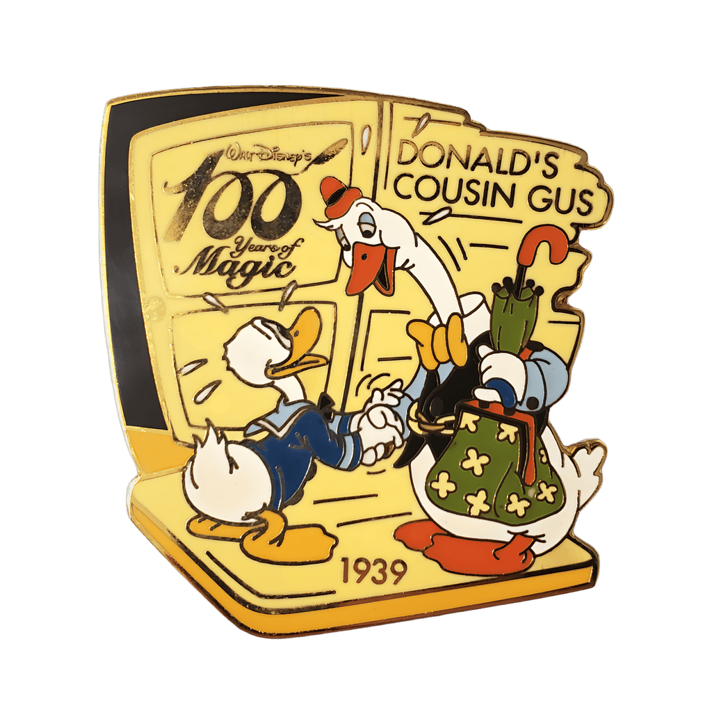 "Donald's Cousin Gus" starring Donald Duck Disney pin
