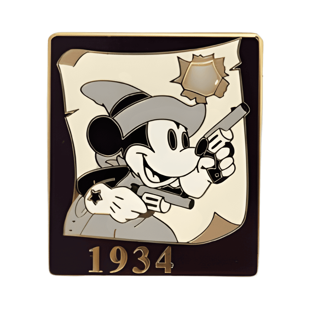 Two-Gun Mickey (1934) Disney pin