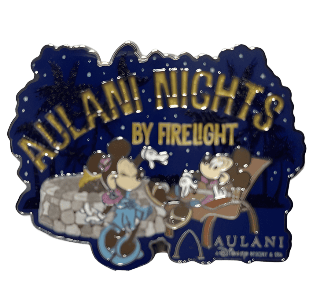 Mickey and Minnie - Aulani Nights By Firelight Disney pin