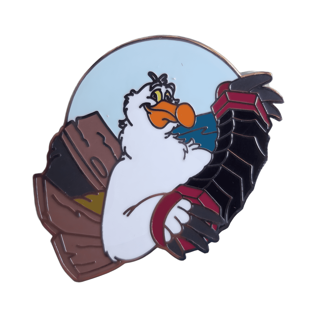 Scuttle Disney pin