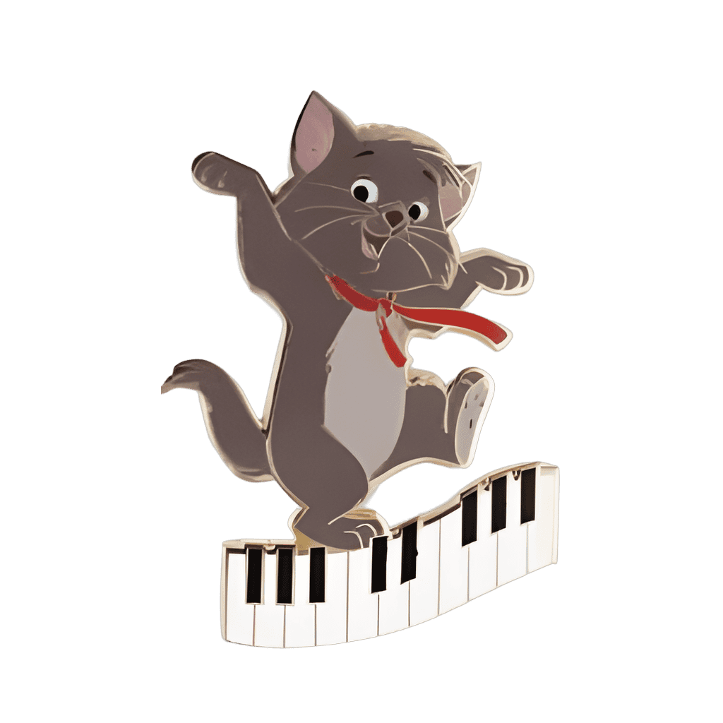 Berlioz on Piano Disney pin