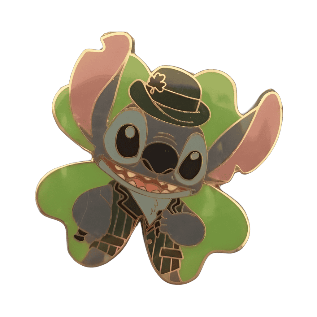 2008 - Target Exclusive - Stitch Shamrock Disney pin