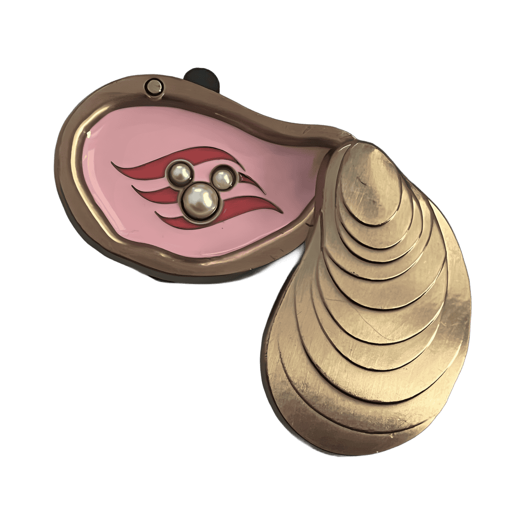 Oyster Shell Disney pin