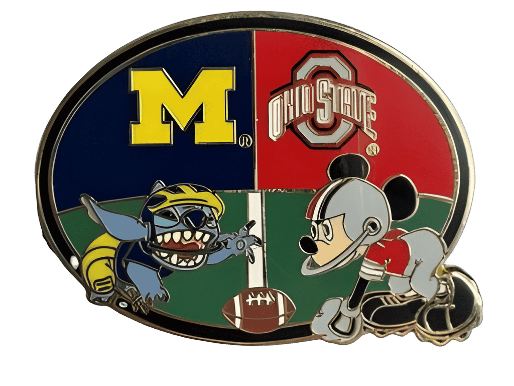 The Ohio State University vs. University of Michigan Disney pin