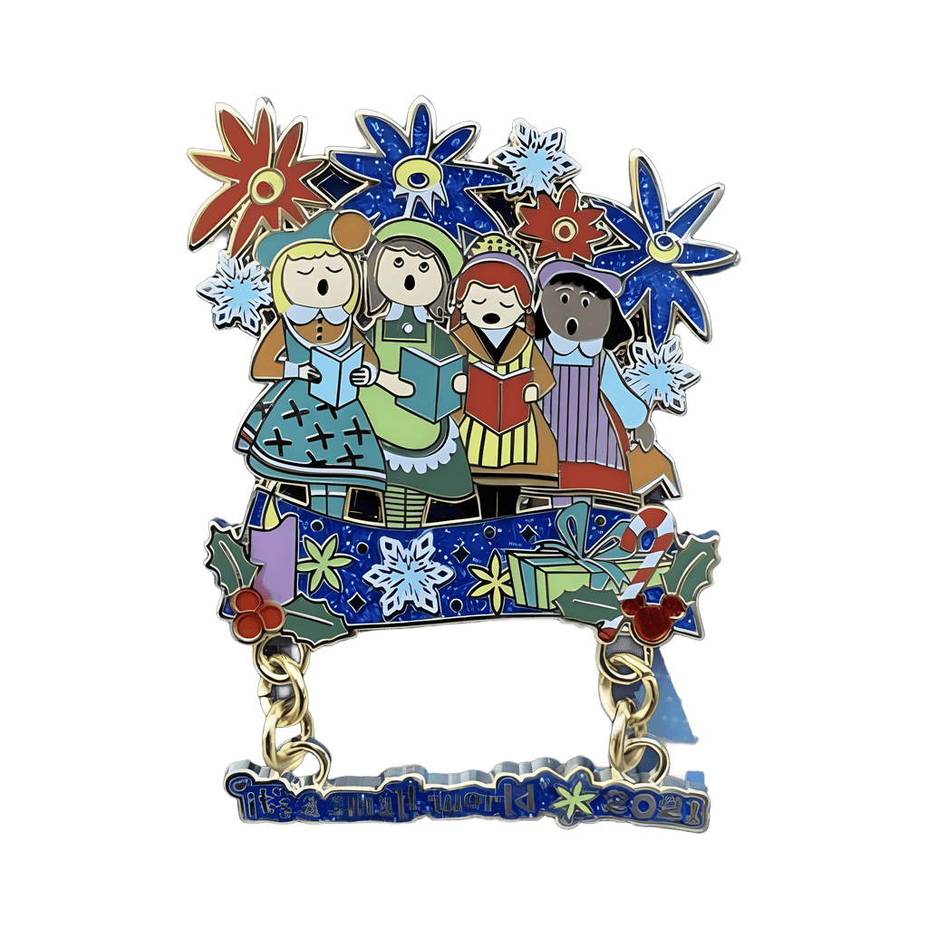 it's a small world 2021 - Carolers Dangle Disney pin