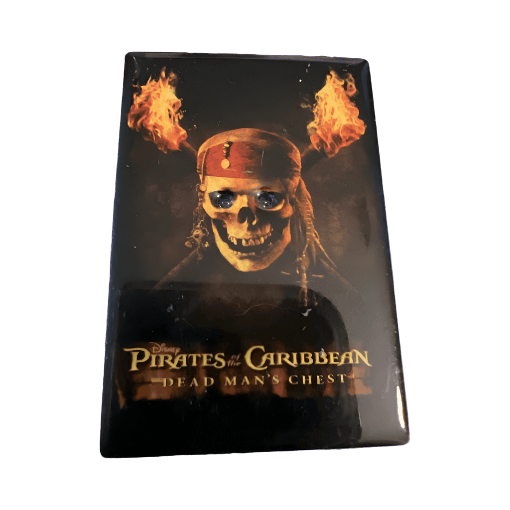 Dead Man's Chest Poster with Light Up Eyes Disney pin