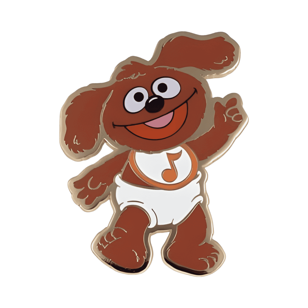 Baby Rowlf Disney pin