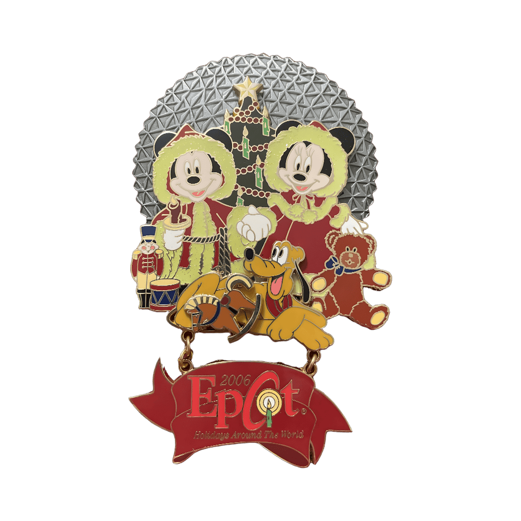 Mickey and Minnie Disney pin