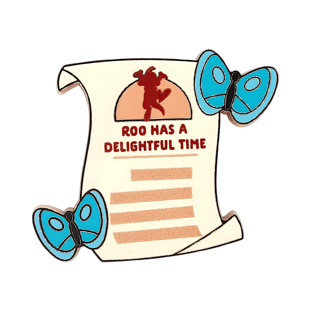 Roo Has a Delightful Time - Note Disney pin
