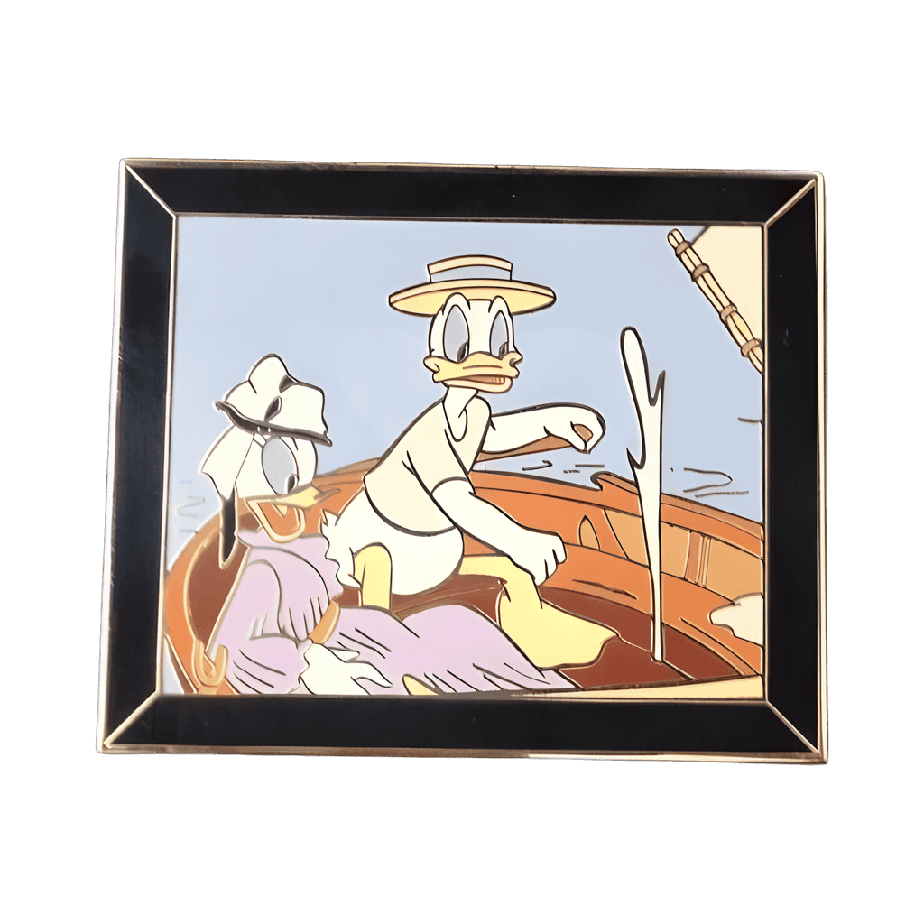 Masterpiece Series #1 (Boating Ducks) Disney pin
