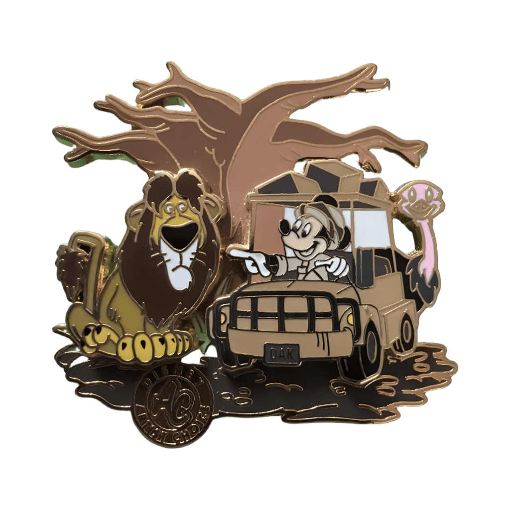 Mickey Animal Kingdom Safari Disney pin