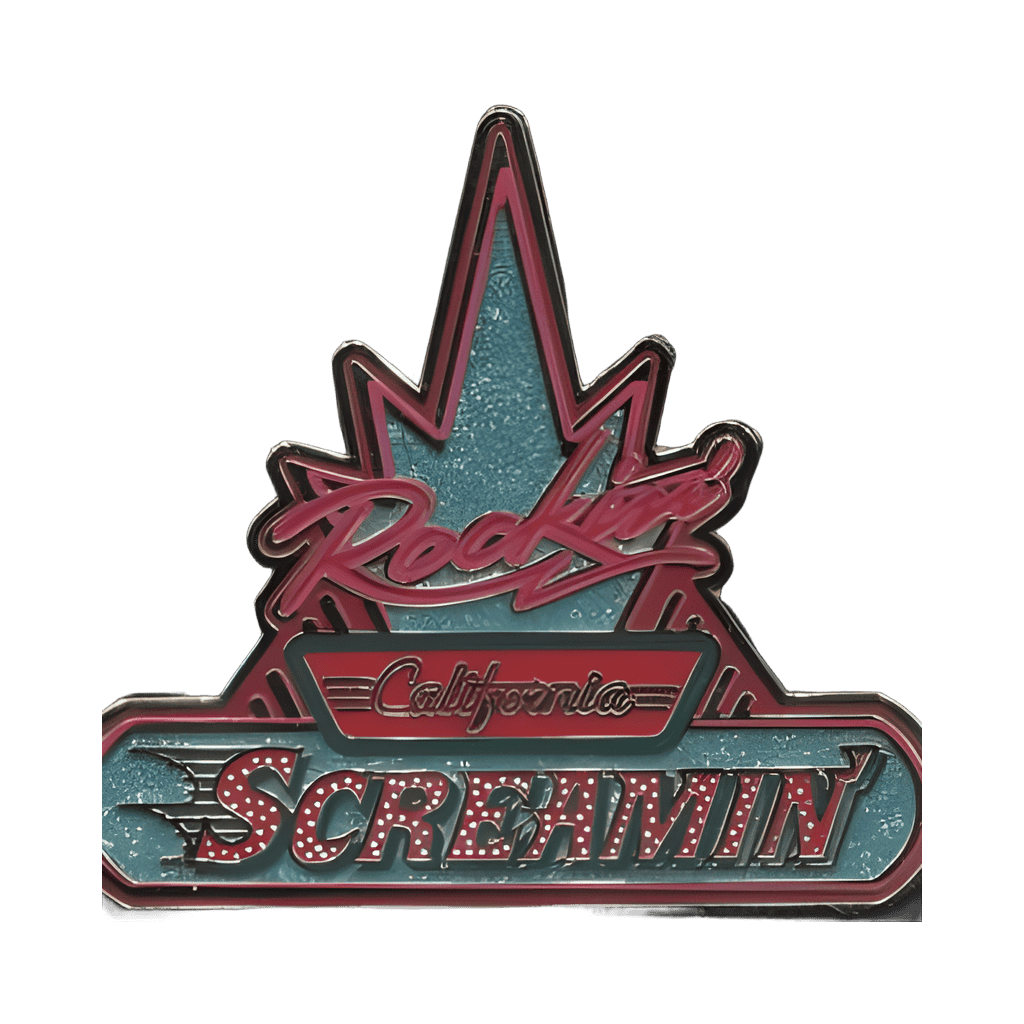 Rockin' California Screamin' Logo Pin Disney pin