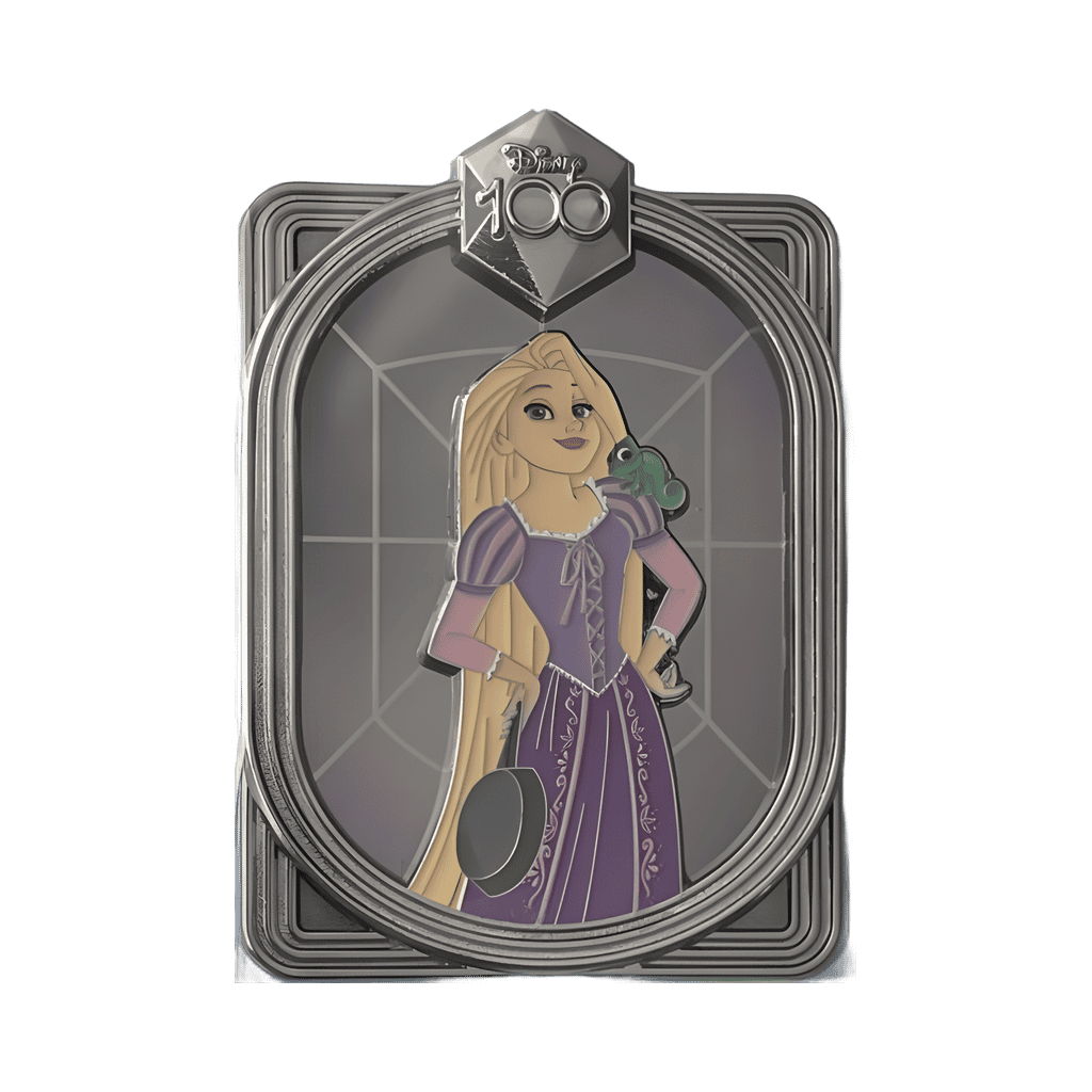 Rapunzel with Pascal Disney pin