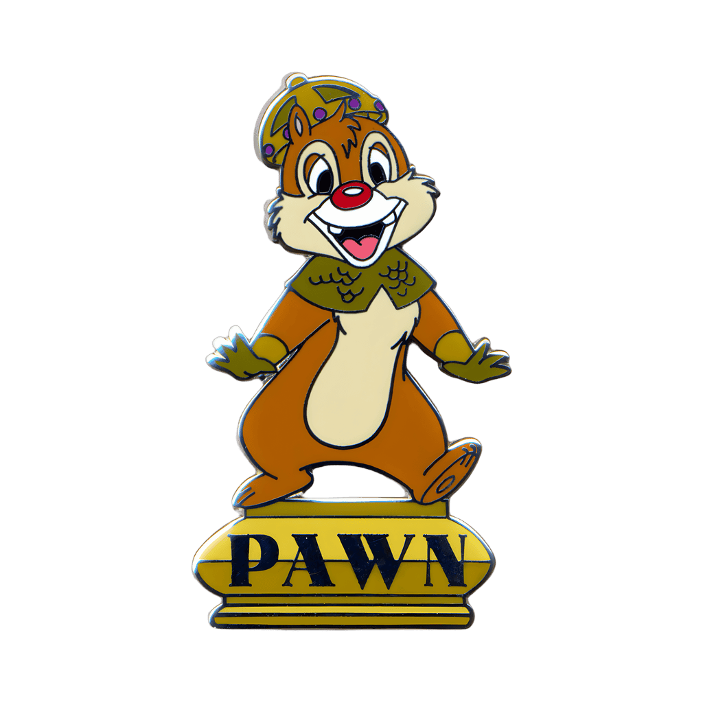 Dale - Gold Pawn #2 Disney pin
