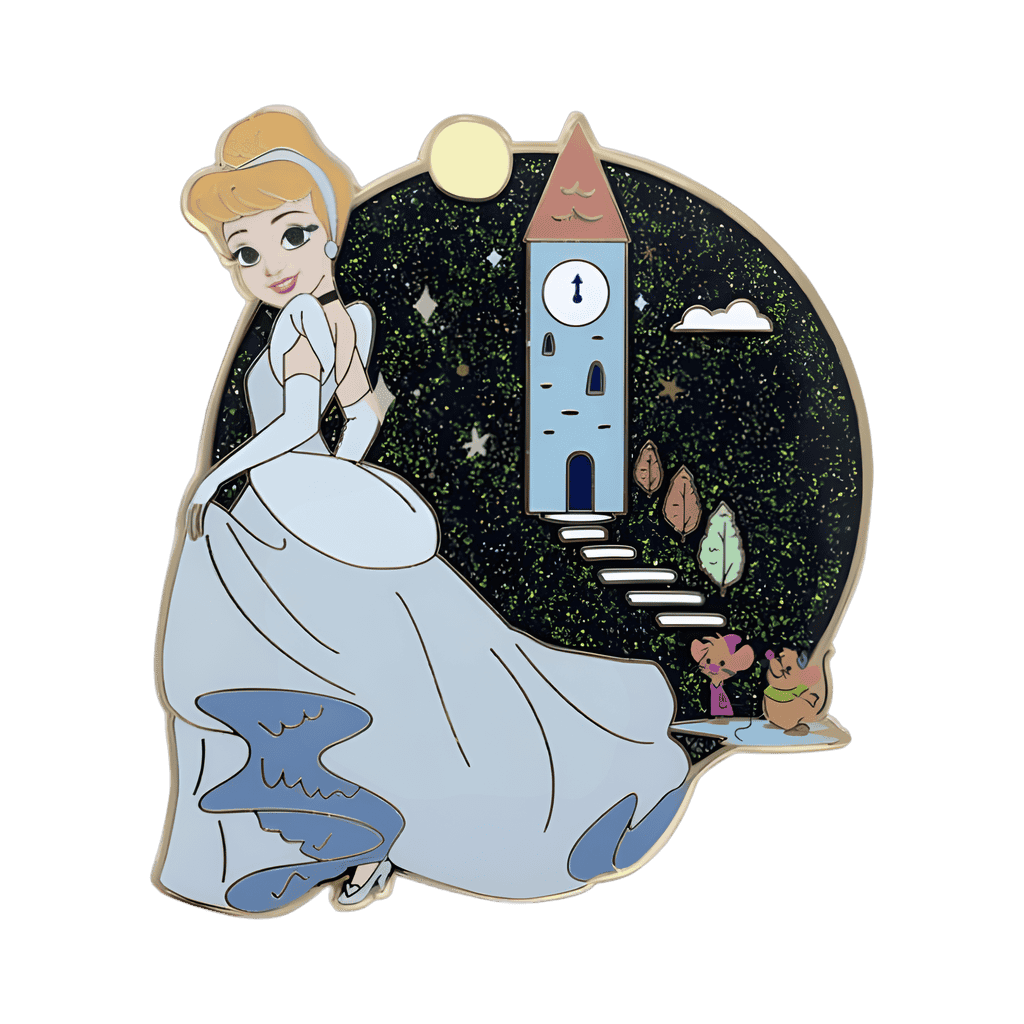 Cinderella Glitter Chaser Disney pin