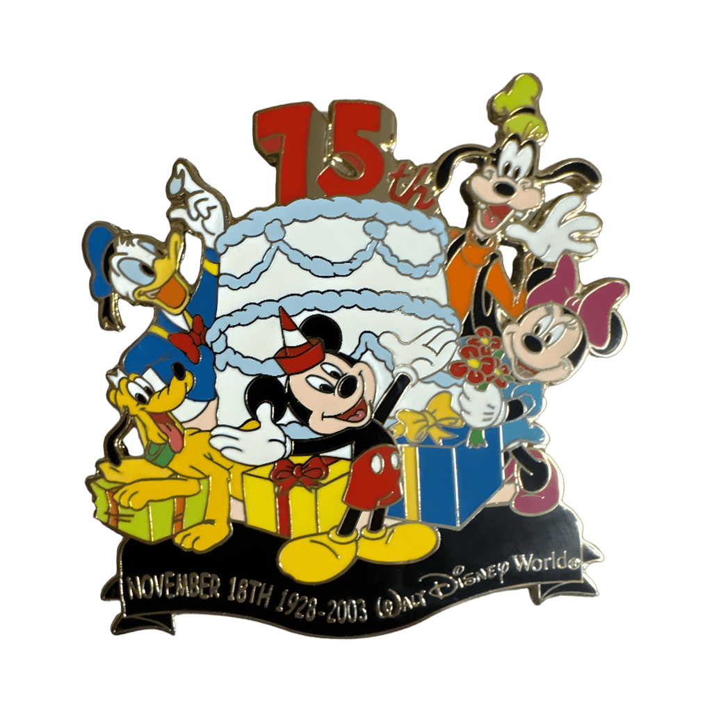 Birthday Mickey Disney pin