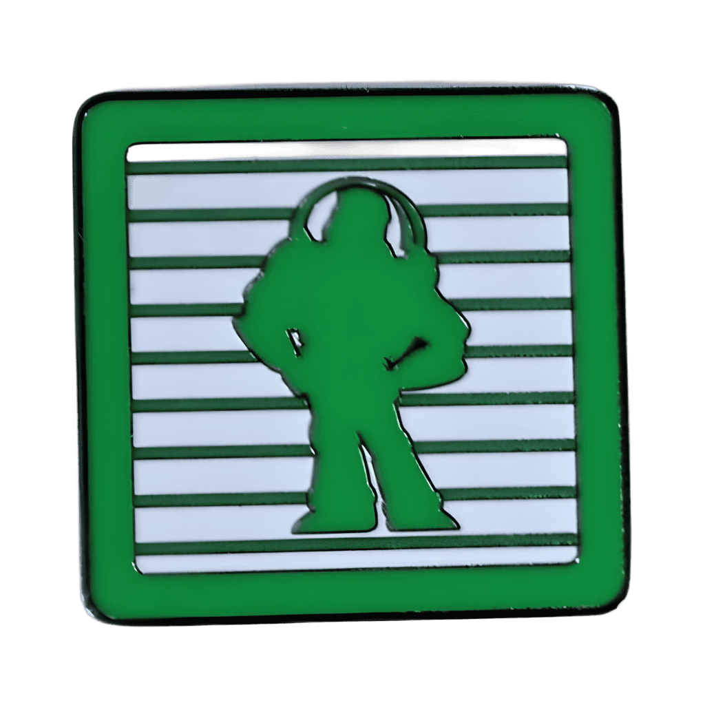 Buzz Lightyear Green Block Disney pin