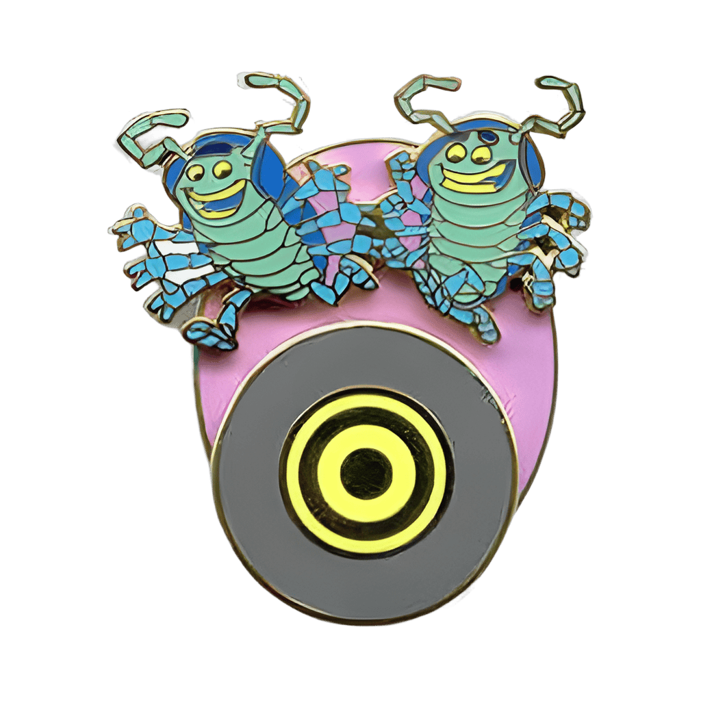 Tuck and Roll's Drive 'Em Buggies Spinner Disney pin